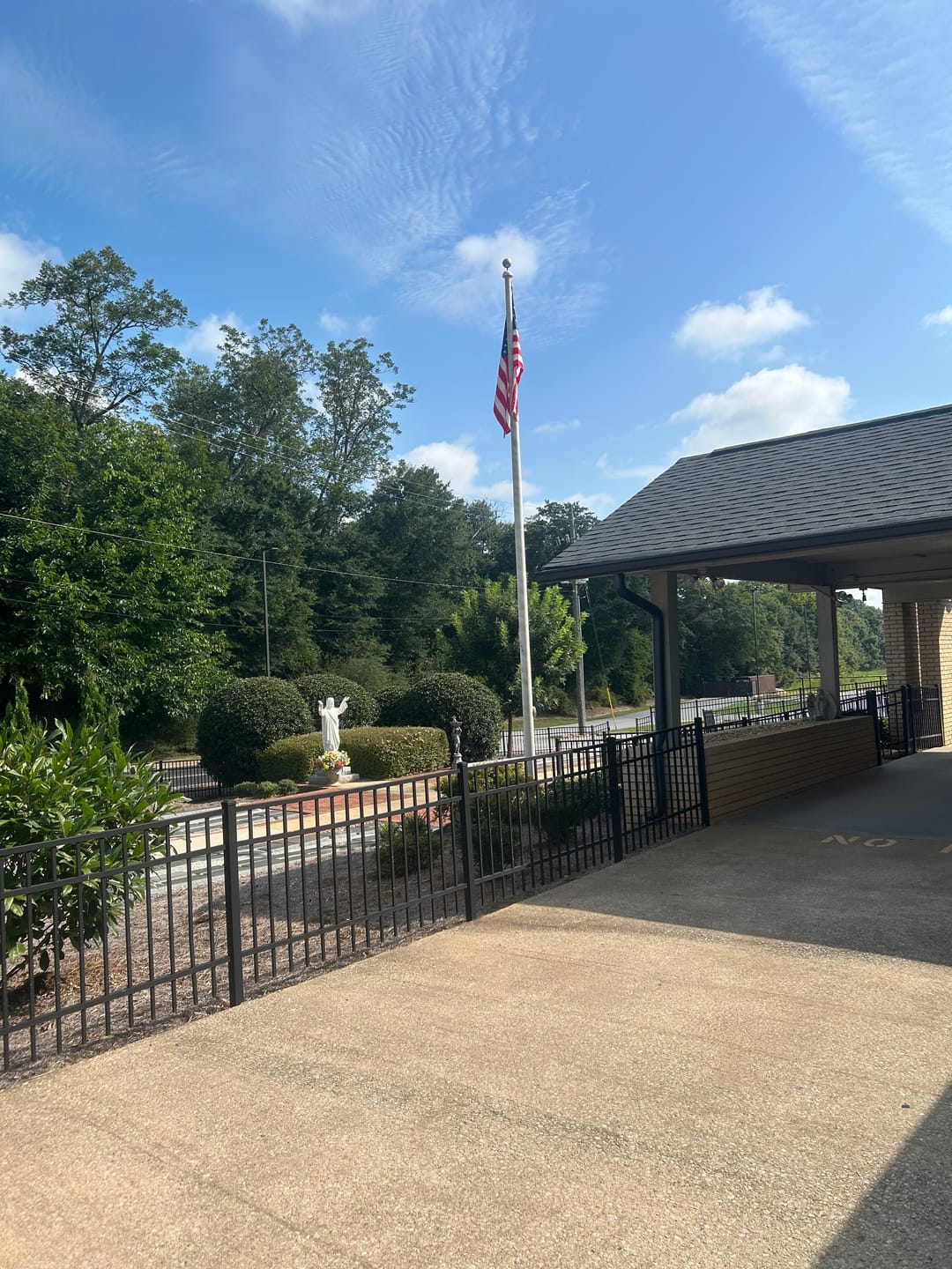 Customer photo review of 4' x 6' American Flag