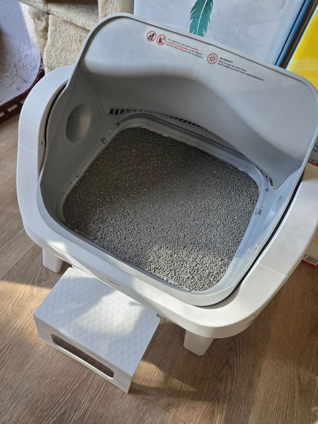 Customer photo review of AutoScooper 12 Lite Cat Litter Box