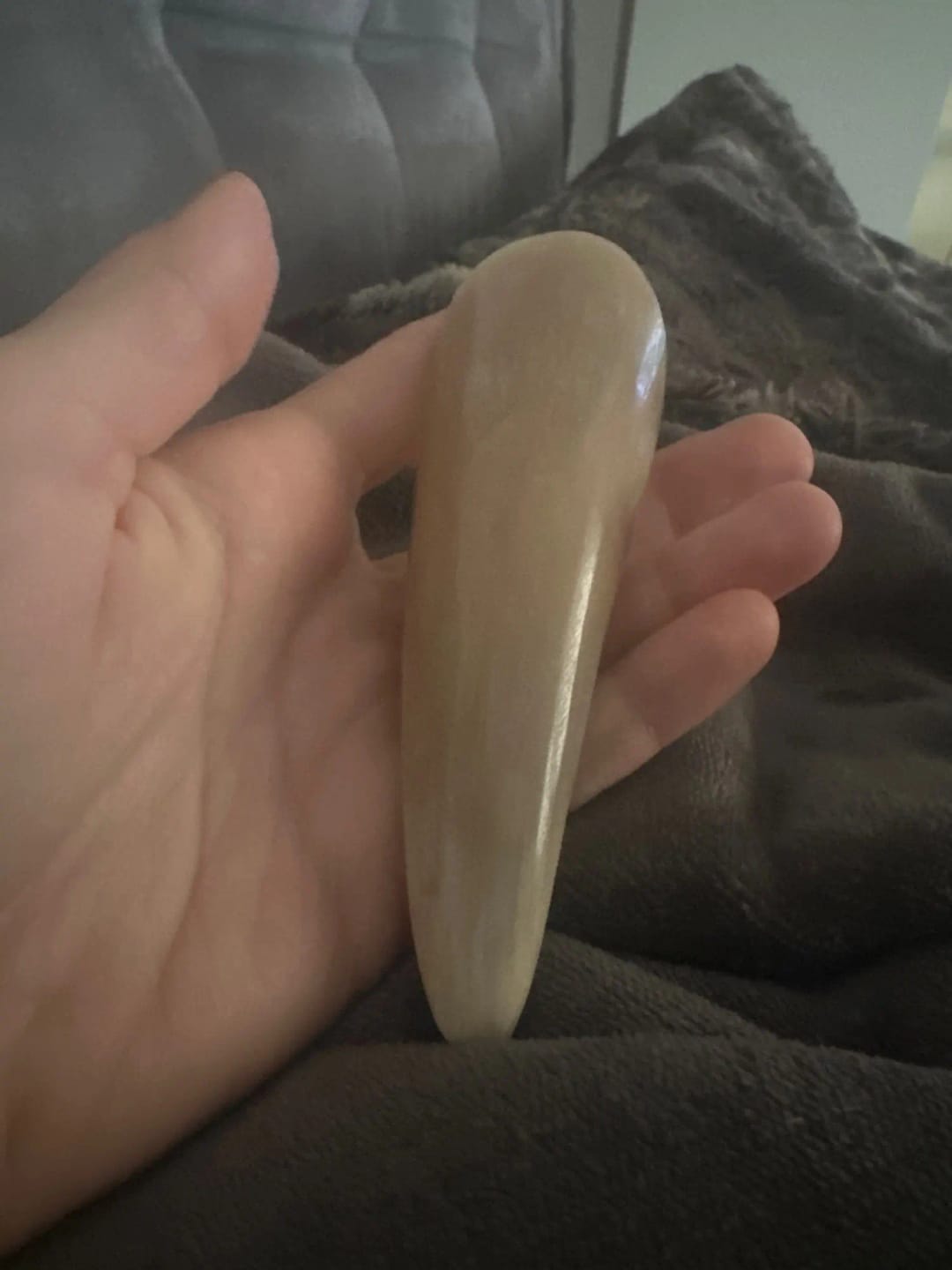 Customer photo review of Natural Horn Gua Sha Scraping Massage Tool