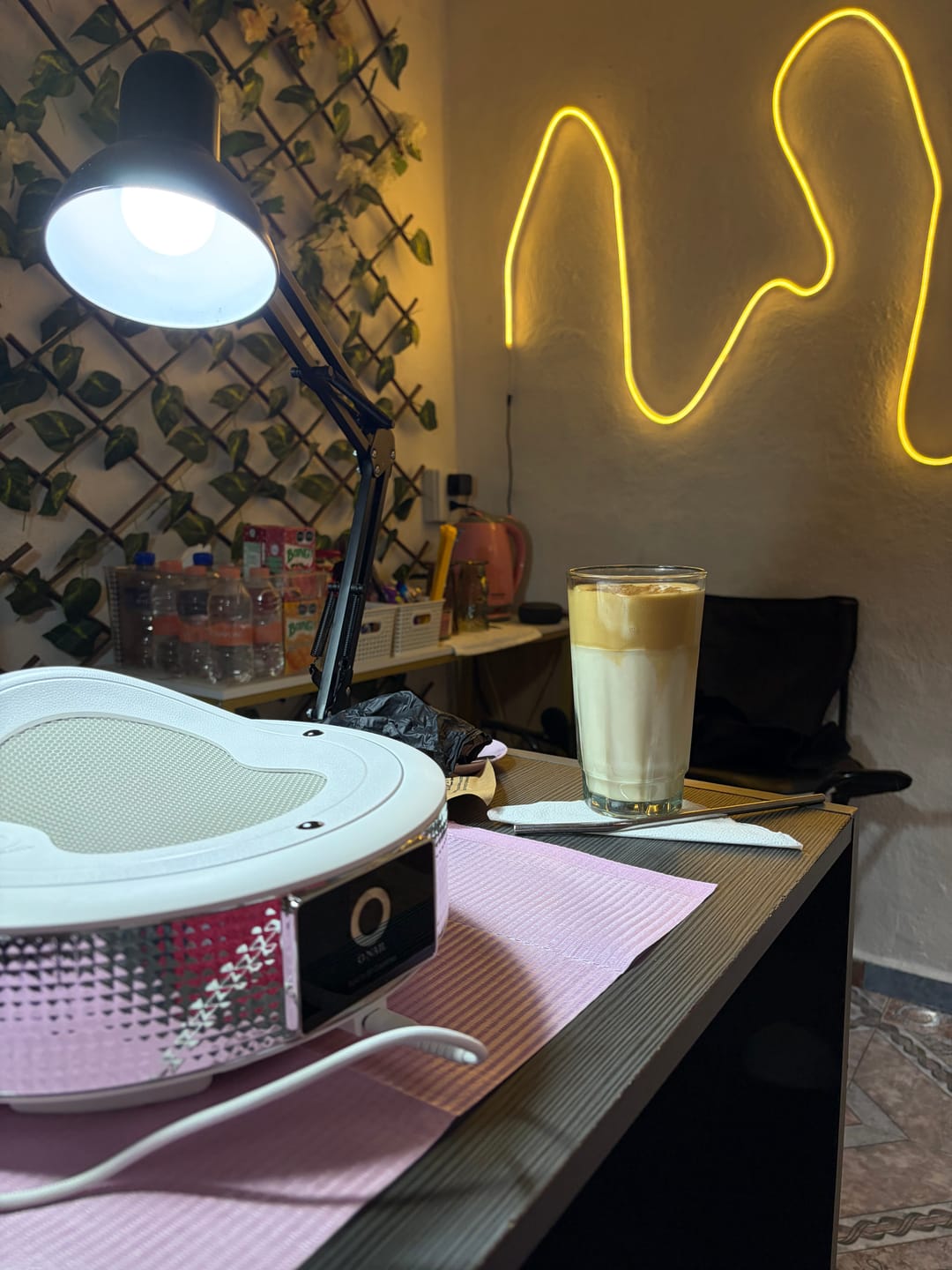 Customer photo review of ONAIL Plug-in Nail Dust Collector Tornado No.1