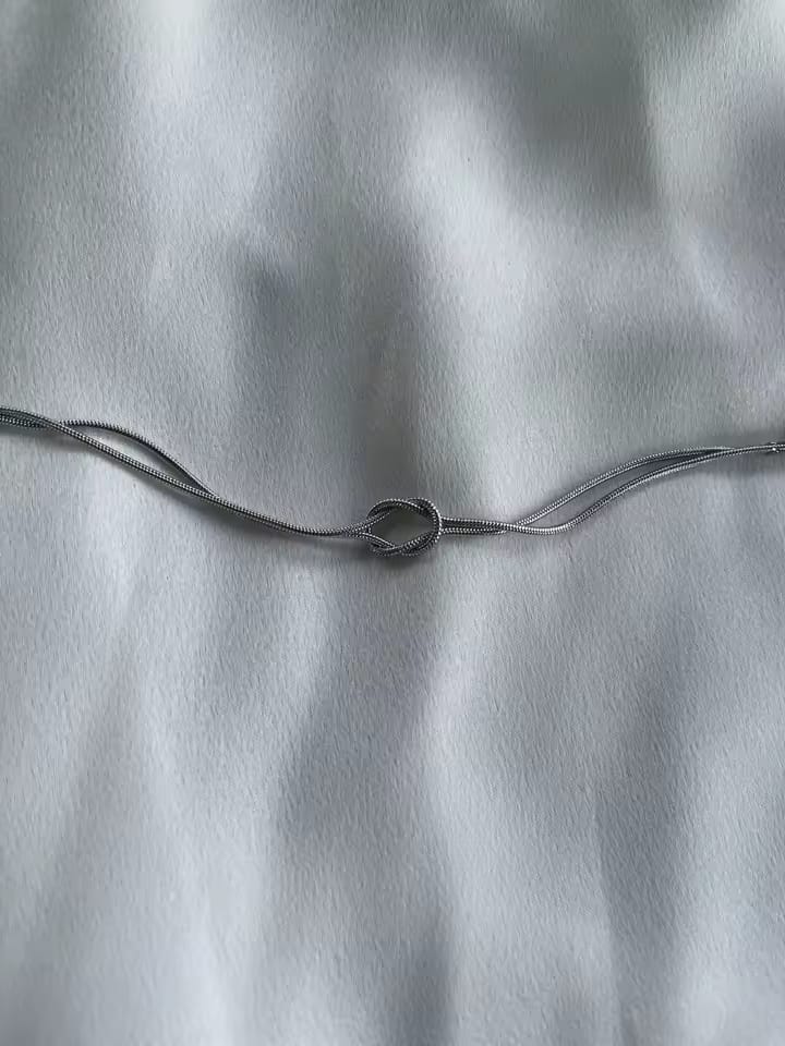 Customer photo review of Forever Knot Bracelet – Meaningful Gift for Couples, Best Friends & Family