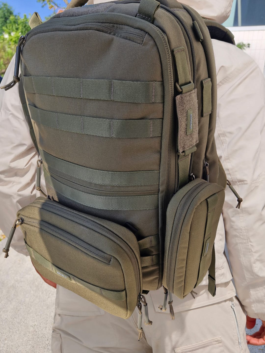 Customer photo review of NoahFlex™ Pack 35L 1000D Cordura® Travel Bundle RG