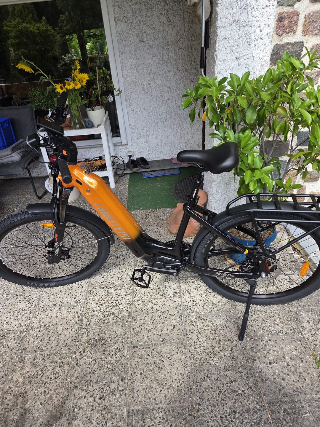 Customer photo review of Lankeleisi MG600 Lite 250W 27.5" Electric Trekking Bike 720Wh SUV E-bike with Switchable Sensor 36V 20Ah Battery