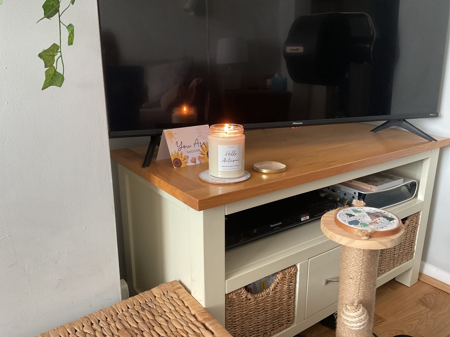 Customer photo review of "Hello Autumn" Candle