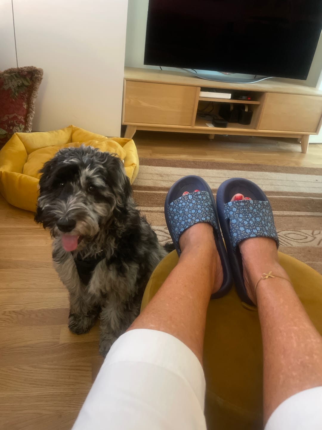 Customer photo review of HappyFlops Botanics
