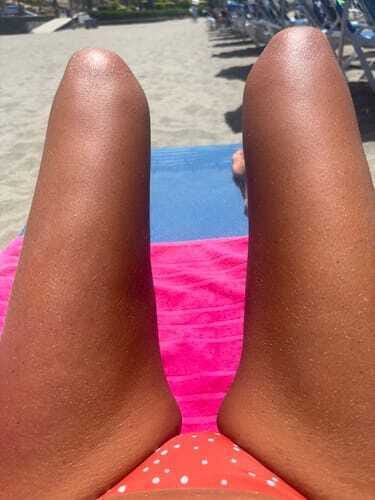 Customer photo review of Intensifying Tanning Cream - Coconut