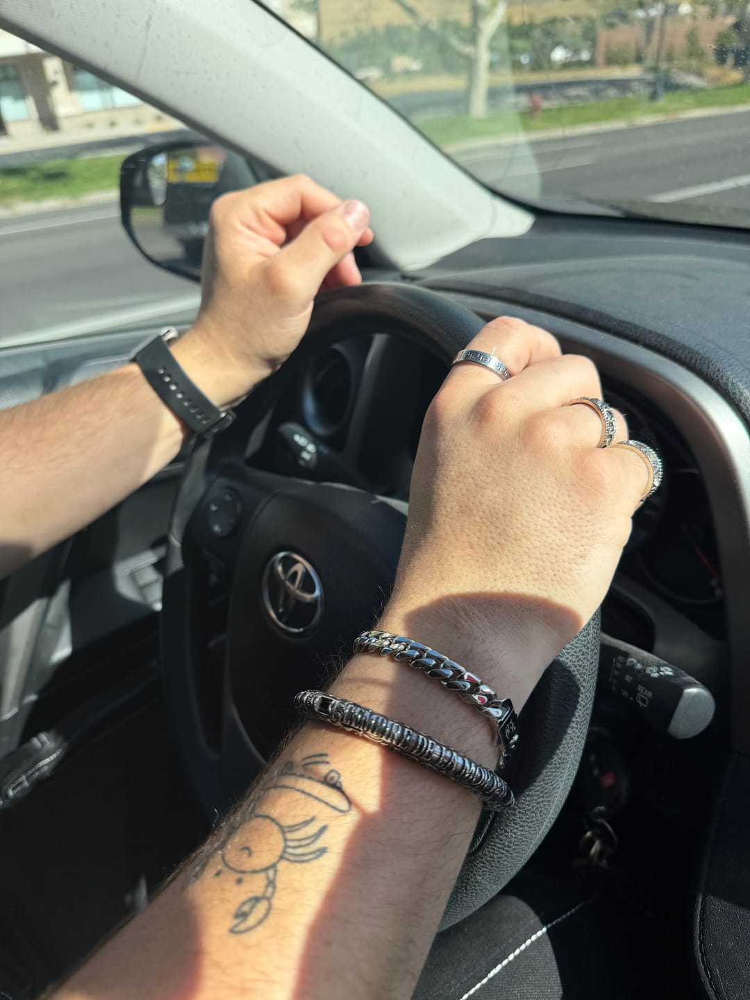 Customer photo review of CUBAN LINK BRACELET