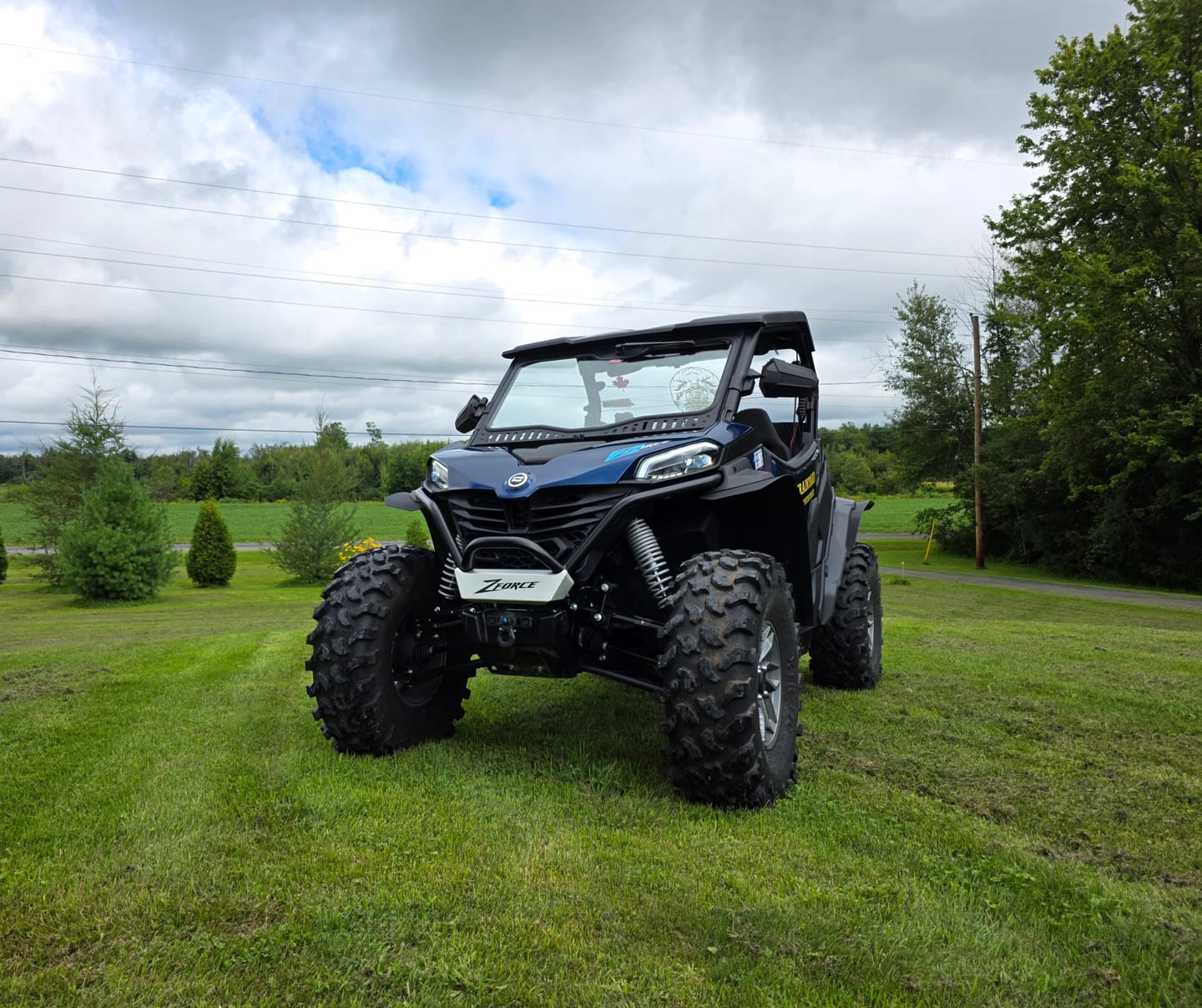 Customer photo review of 2023 to 2026 CFMoto ZForce 950 Sport & 950 Sport-4 — 2in Lift Kit