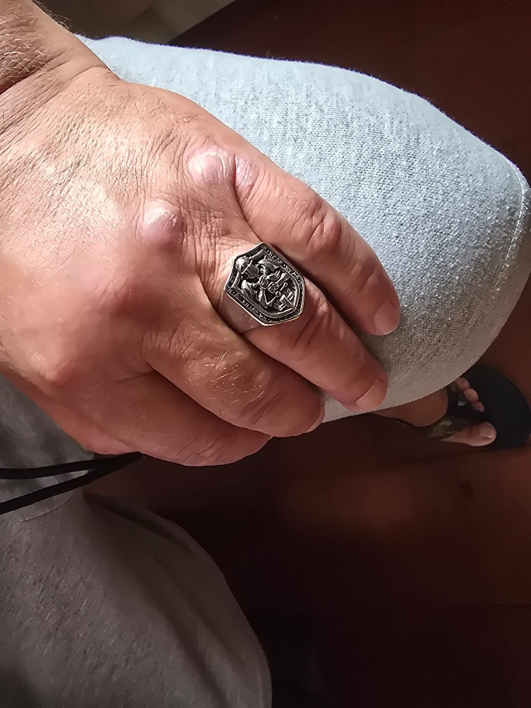 Customer photo review of Bague de l'Honneur du Chevalier