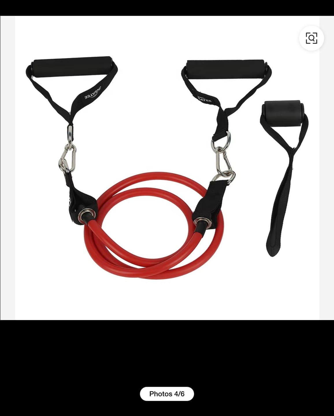 Customer photo review of 🏋️ Portable Training Set (Resistance Bands With Handles)