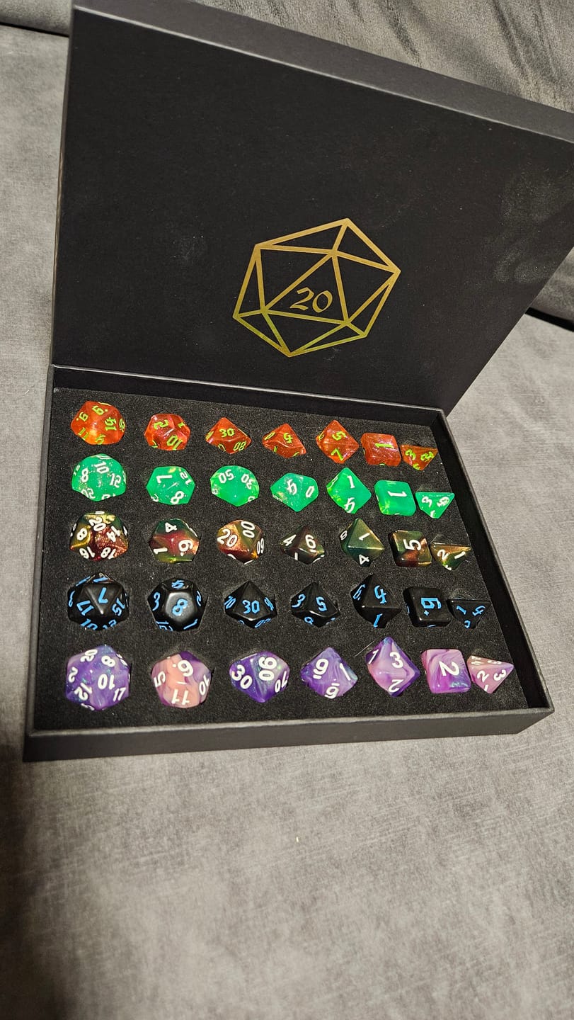 Customer photo review of Mystery Packs (Acryl, Resin, Metall)
