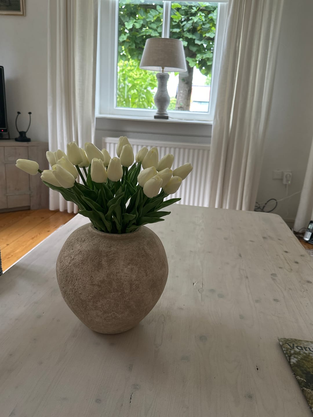 Customer photo review of Tulpen Boeket - Wit (25 stengels)
