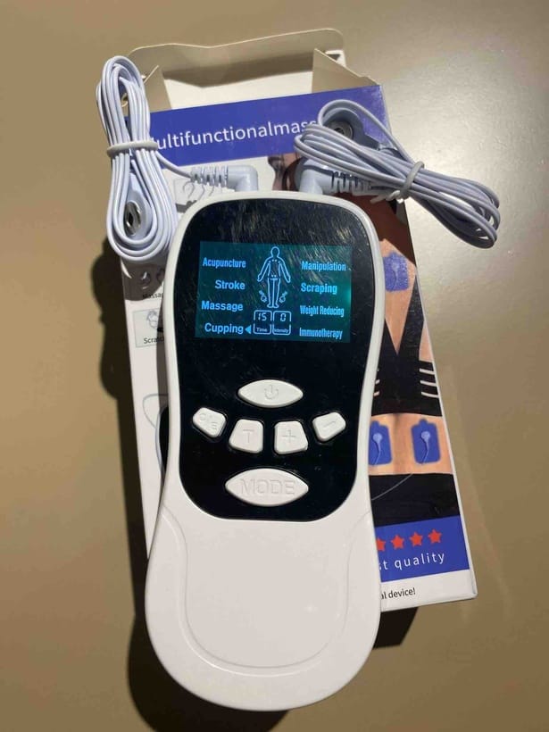 Customer photo review of Şarjlı TENS/EMS Masaj Fizik    Tedavi Cihazı