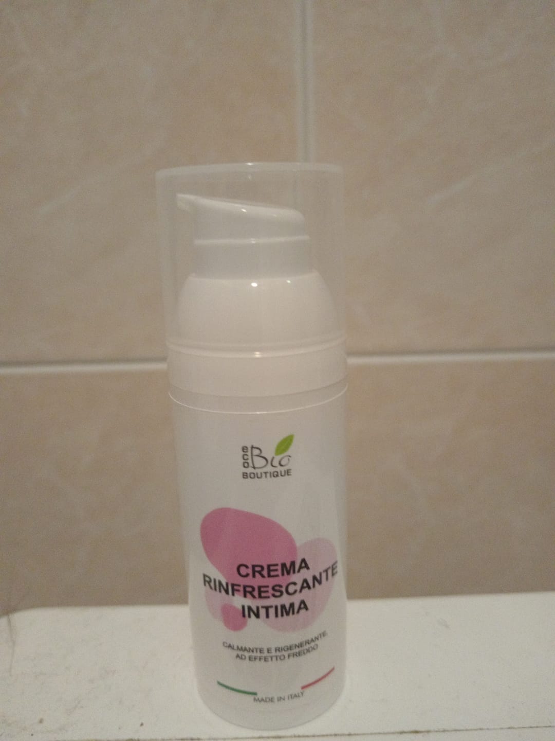 Customer photo review of Crema Rinfrescante Intima
