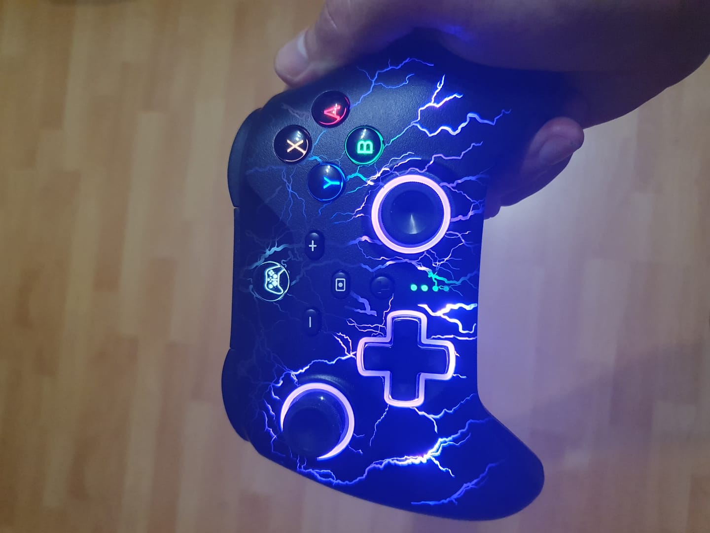 Customer photo review of Controller Wireless Timebox, RGB, LED 9 Culori, Turbo Ajustabil, Vibratii, Negru