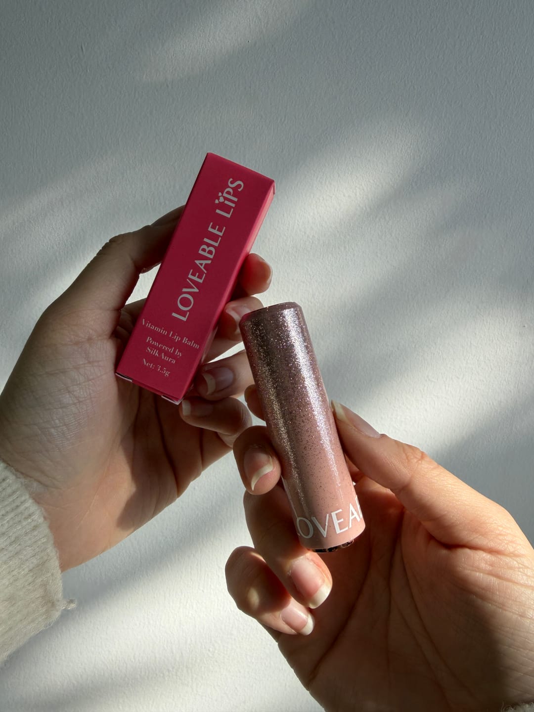 Customer photo review of Hydrate Luxe Lip Balm
