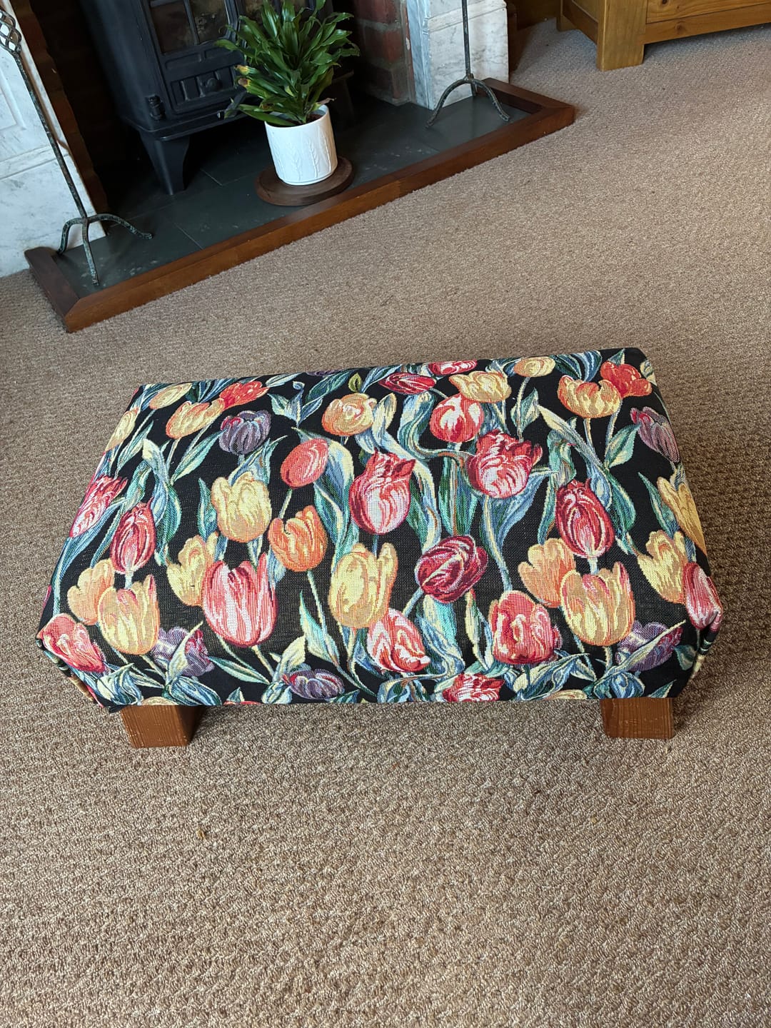 Customer photo review of Tulip Garden Tapestry Fabric