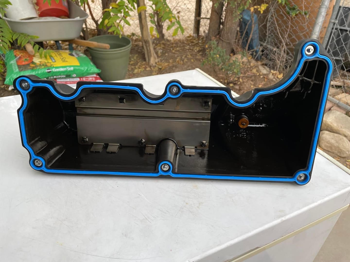 Customer photo review of Valve Cover Gasket Set VS50646R Fit for 2005-2010 Ford Mustang 4.0L V6