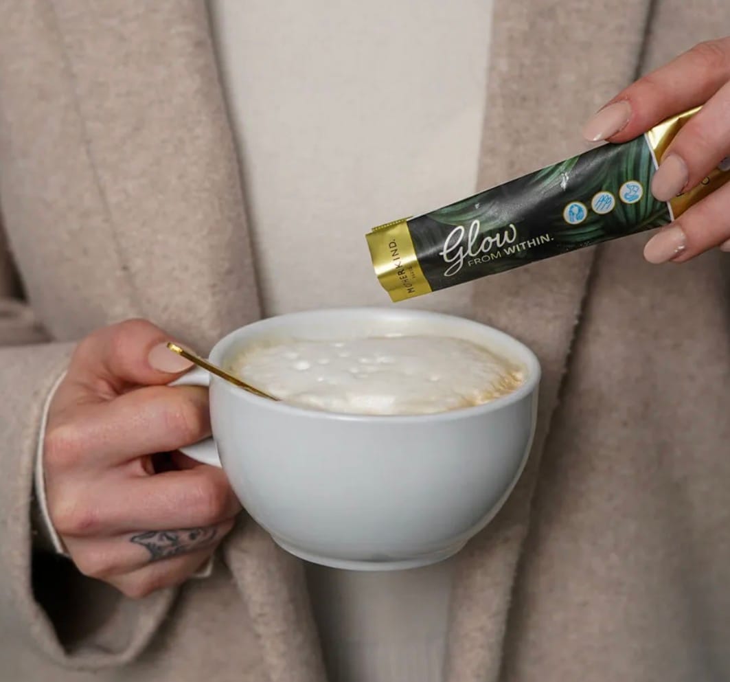 Customer photo review of Glow From Within Collagen Single Servings