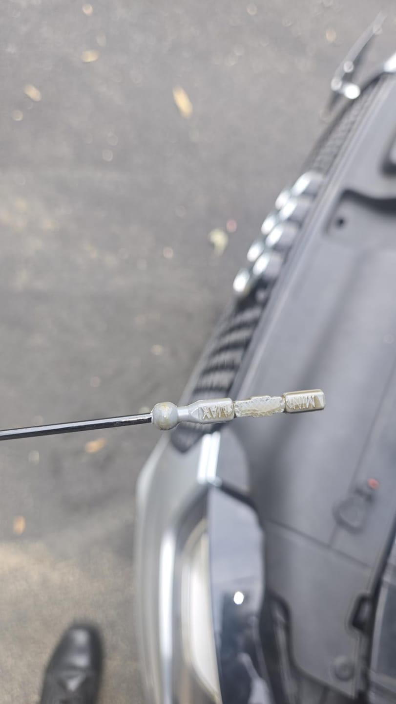 Customer photo review of Engine Oil Dipstick Fit for Audi A4 A5 A6 Q5 Q7 V6 3.0L 3.2L
