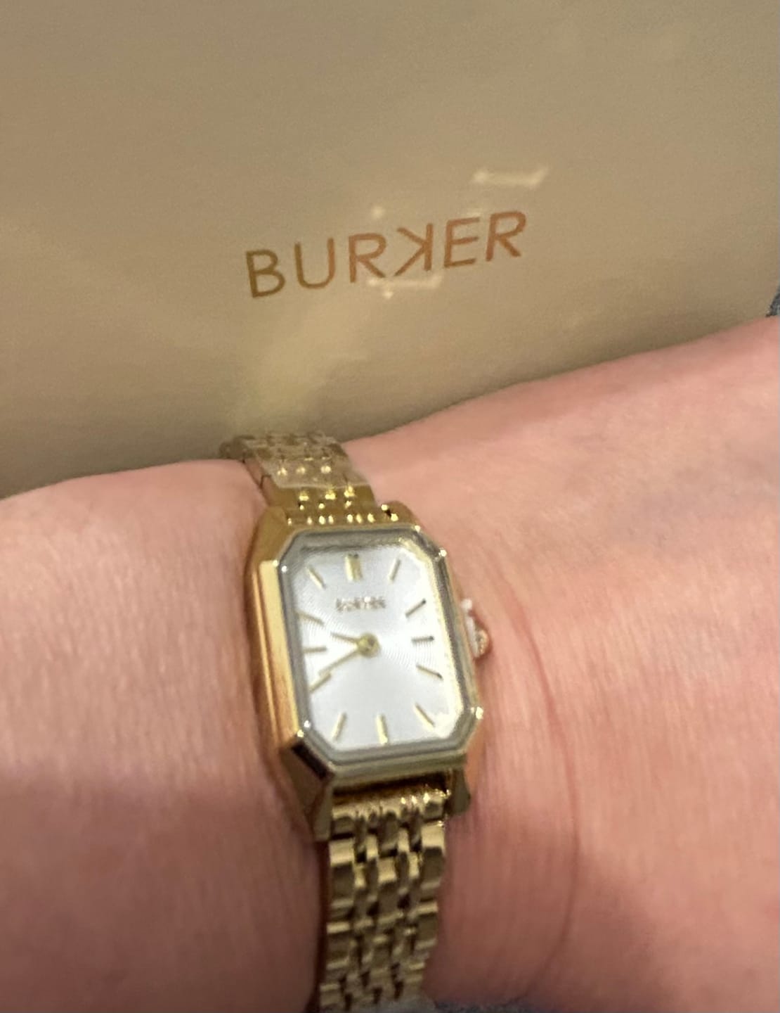 Customer photo review of Ruby Petite Gold Silver