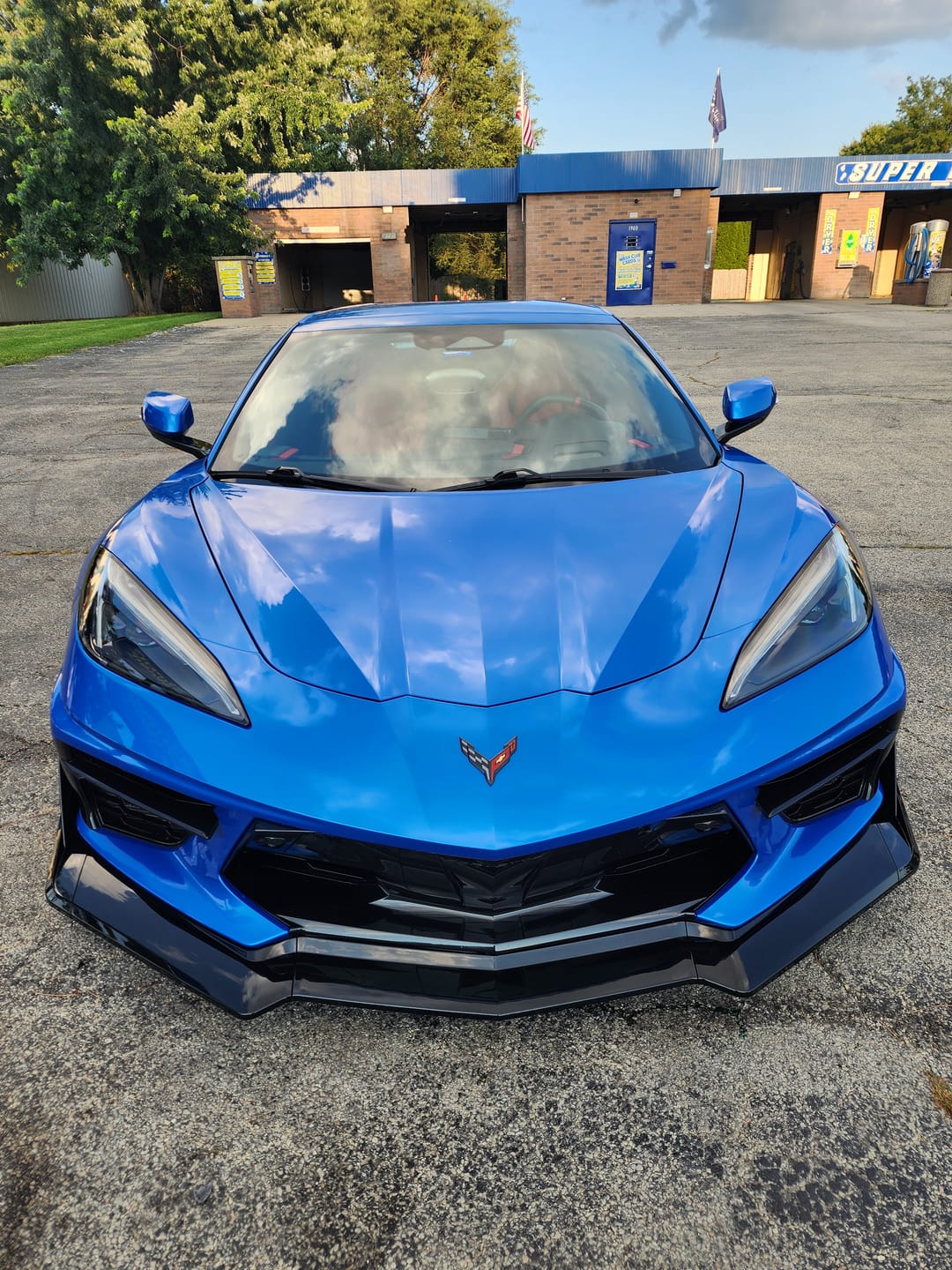 Customer photo review of Corvette C8 Stingray Front Splitter [C7 ZR1 Stage 3 Package]