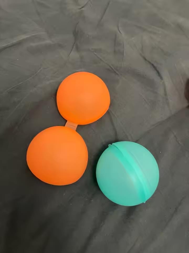 Customer photo review of SplashPods™ – Reusable Water Ball Set