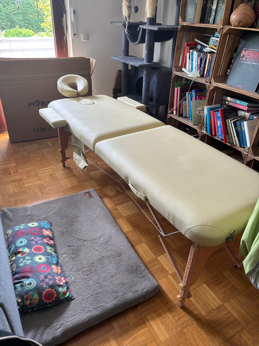 Customer photo review of Massageliege Klappbar Sofia Light | Kosmetikliege