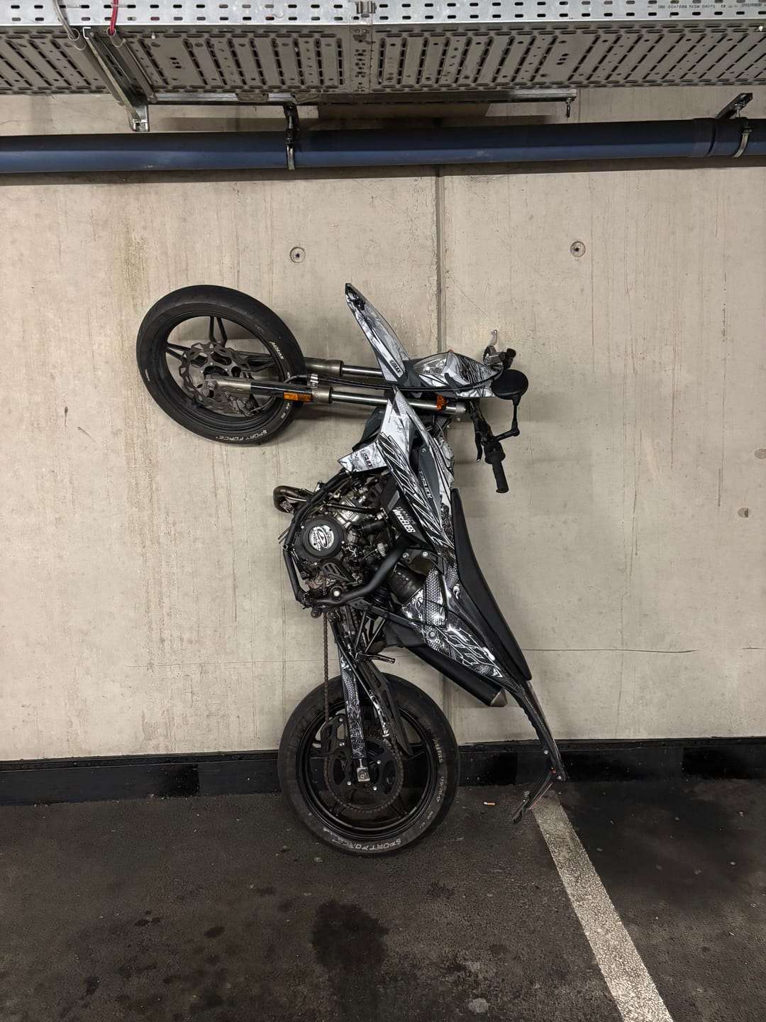 Customer photo review of NEW! FADED DRAGON - GRAPHICS KIT