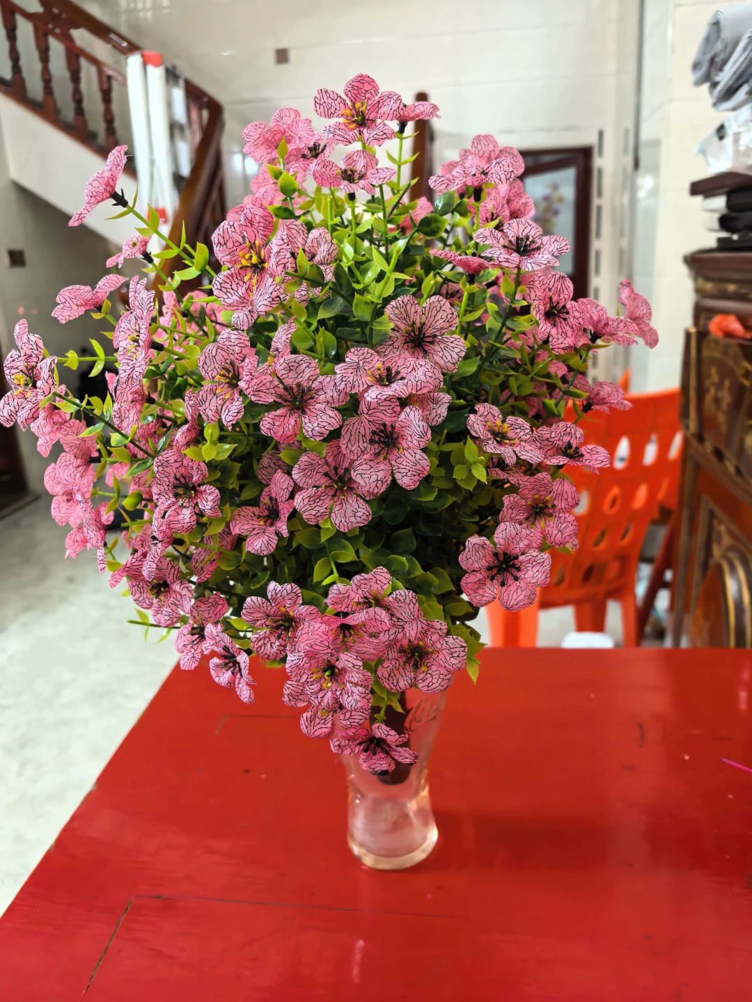 Customer photo review of 💥Last Day 50% OFF💐Outdoor Artificial Flower Decoration