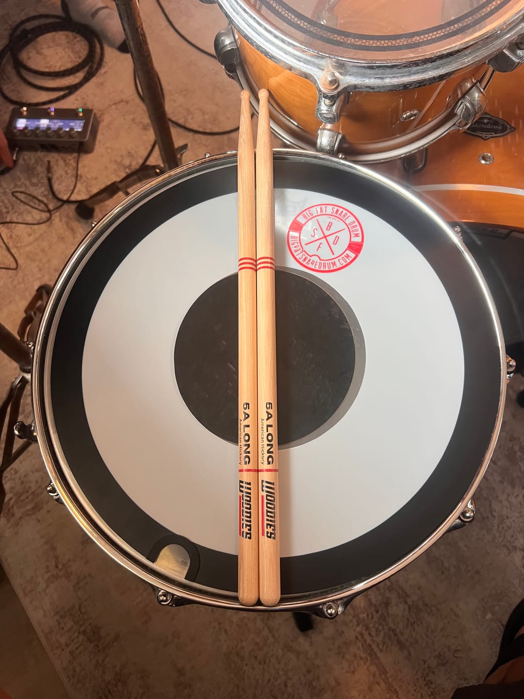 Customer photo review of American Hickory 5A LONG ROUND TIPS