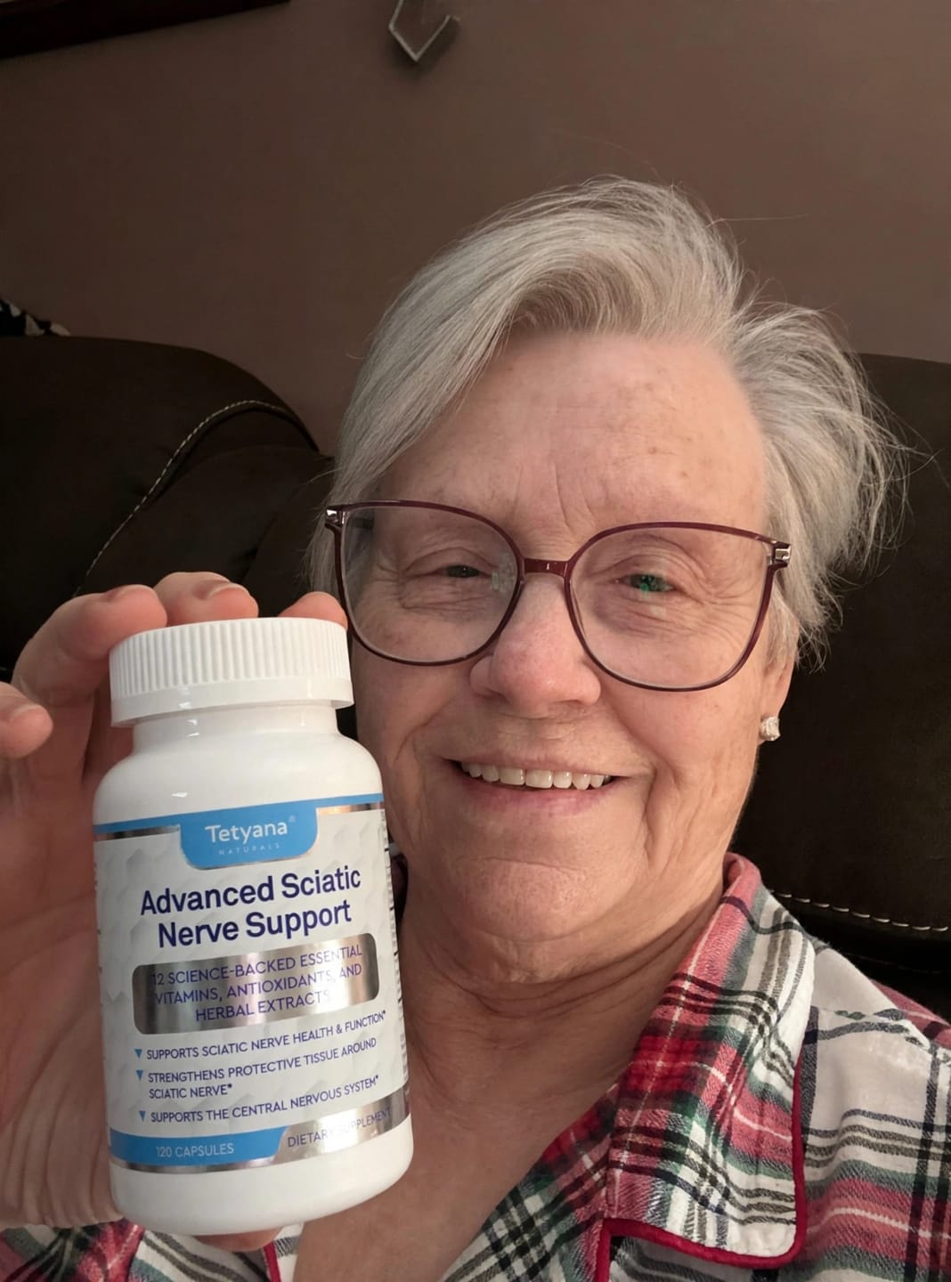 Customer photo review of Advanced Sciatic Nerve Support