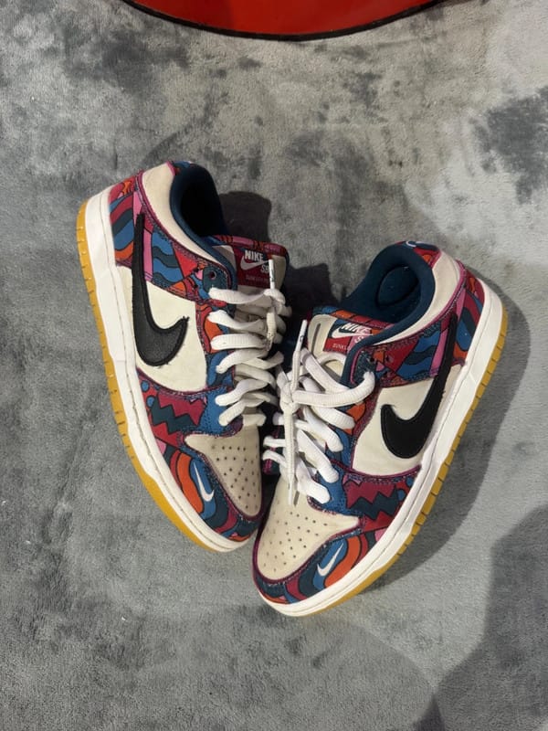 Customer photo review of Nike SB Dunk Low Pro Parra Abstract Art (2021)