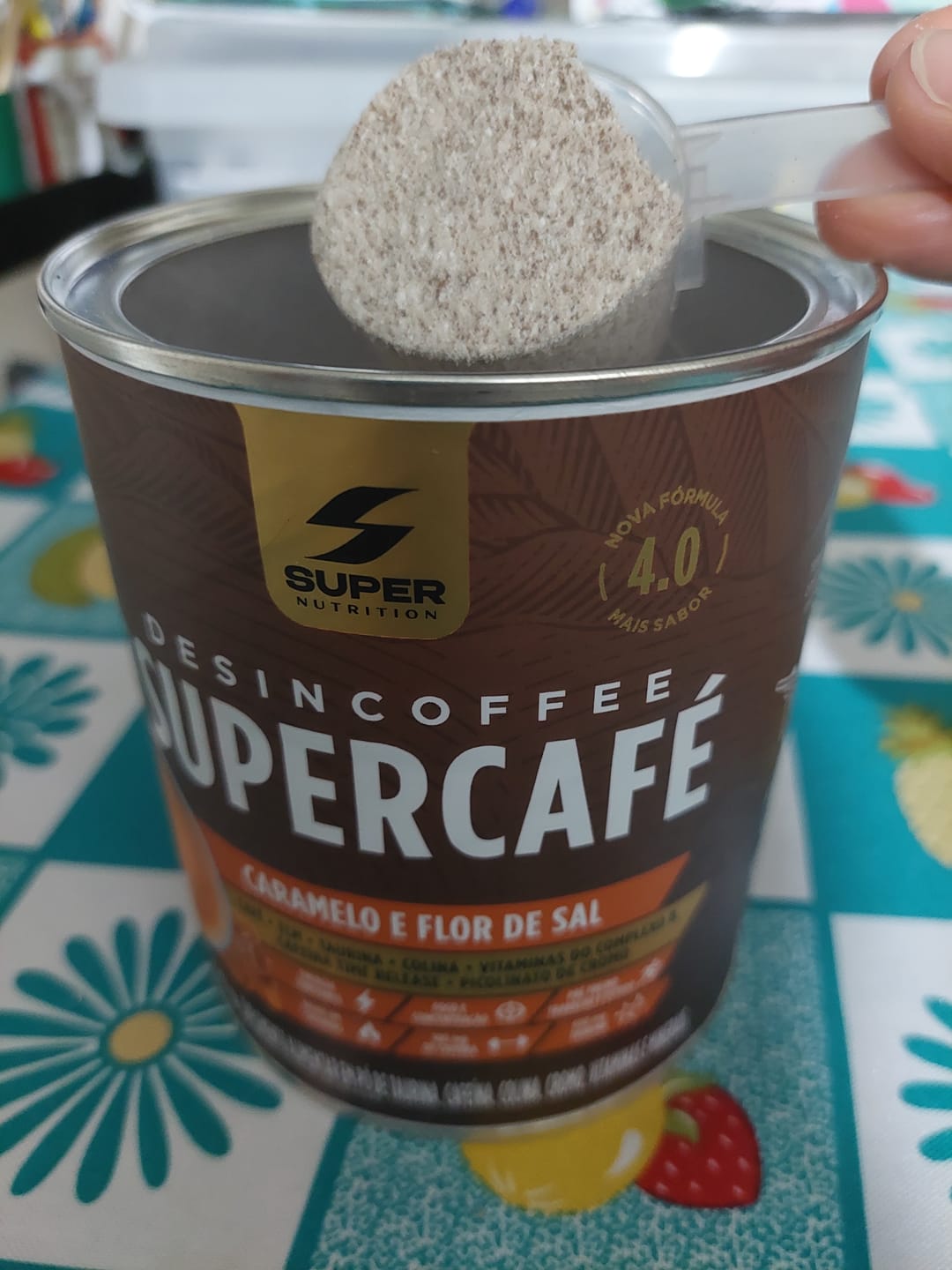Customer photo review of Supercafé Caramelo Flor Sal