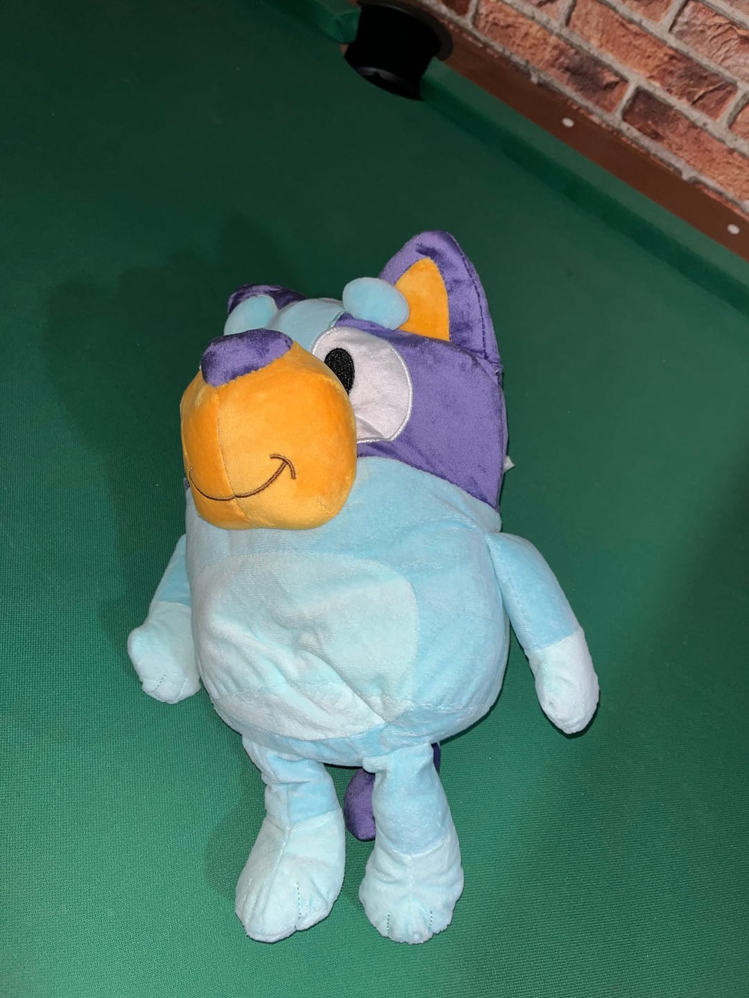 Customer photo review of Breathing Bluy Plush for Better Sleep