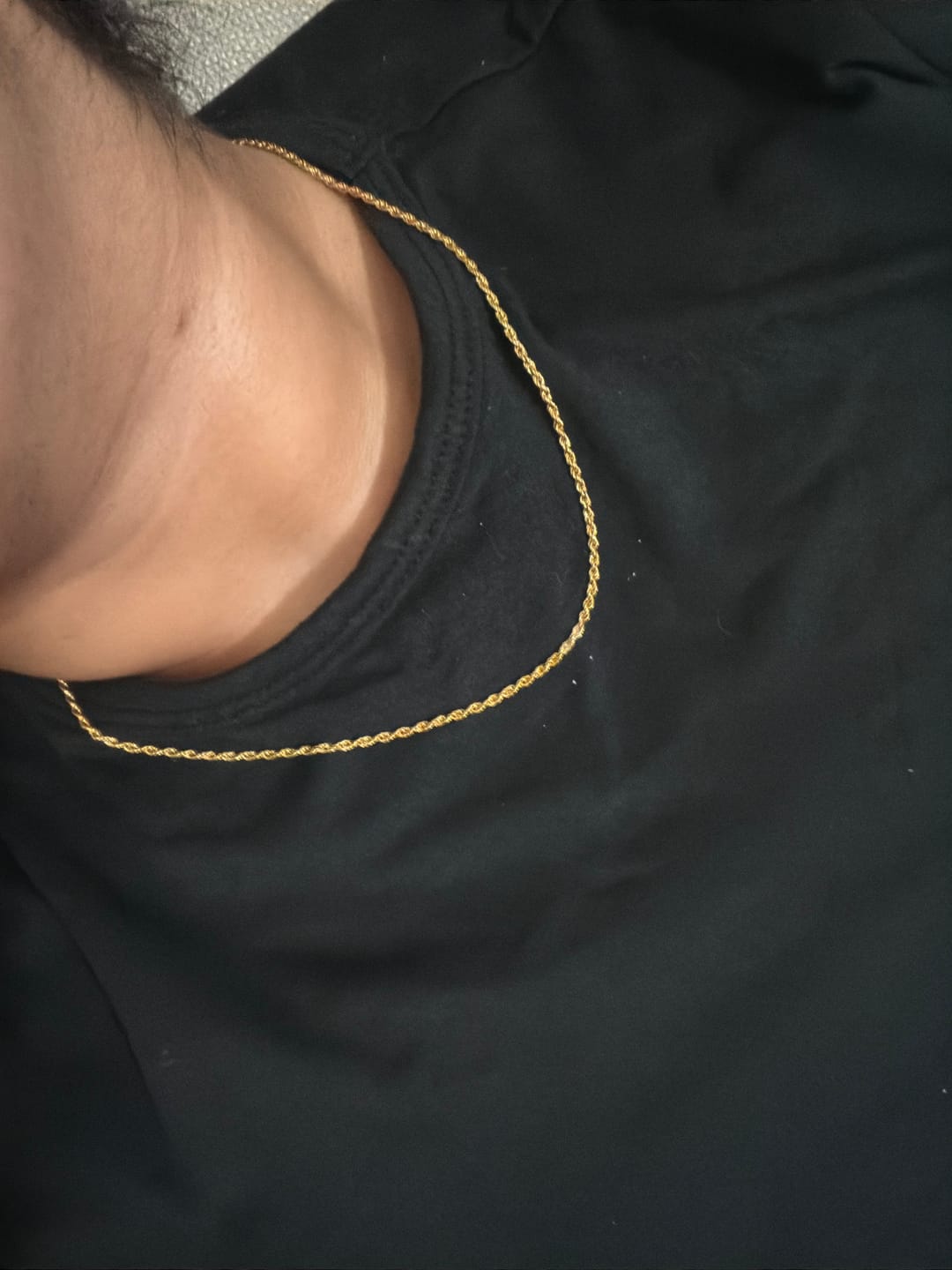 Customer photo review of Rope Chain - 2mm