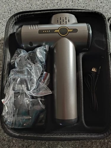 Customer photo review of Booster M2 Deep Tissue Massage Gun