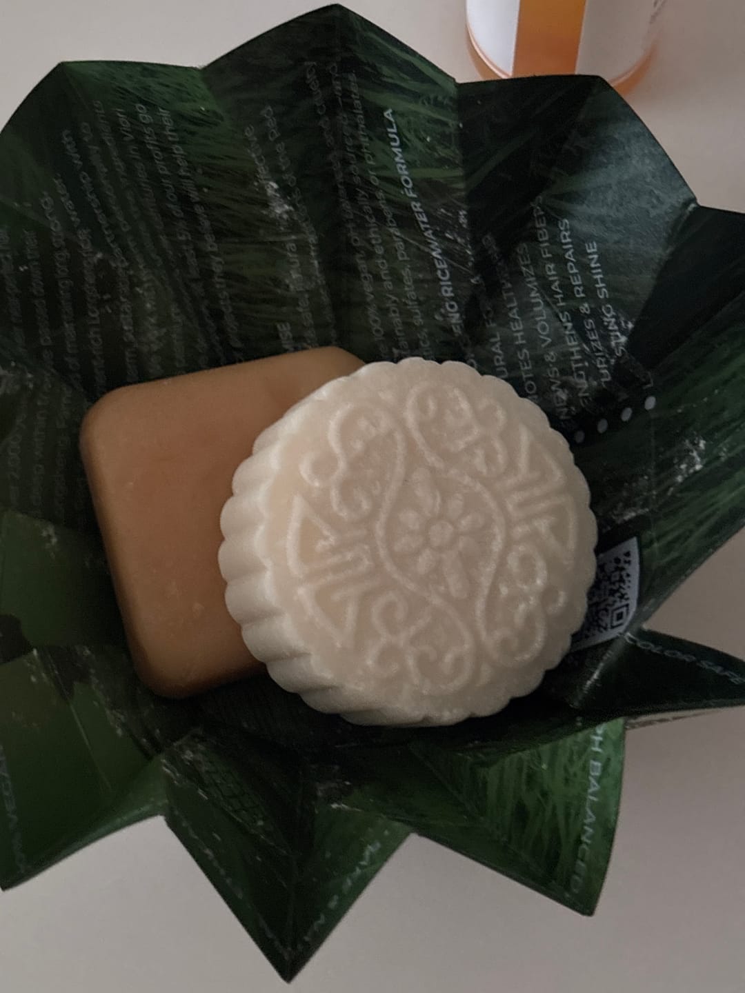 Customer photo review of Rice Water Shampoo Bar – All Hair Types | VIORI