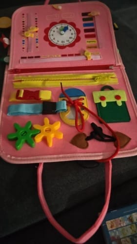 Customer photo review of MiniBloom™ Montessori Aktivitetsbok