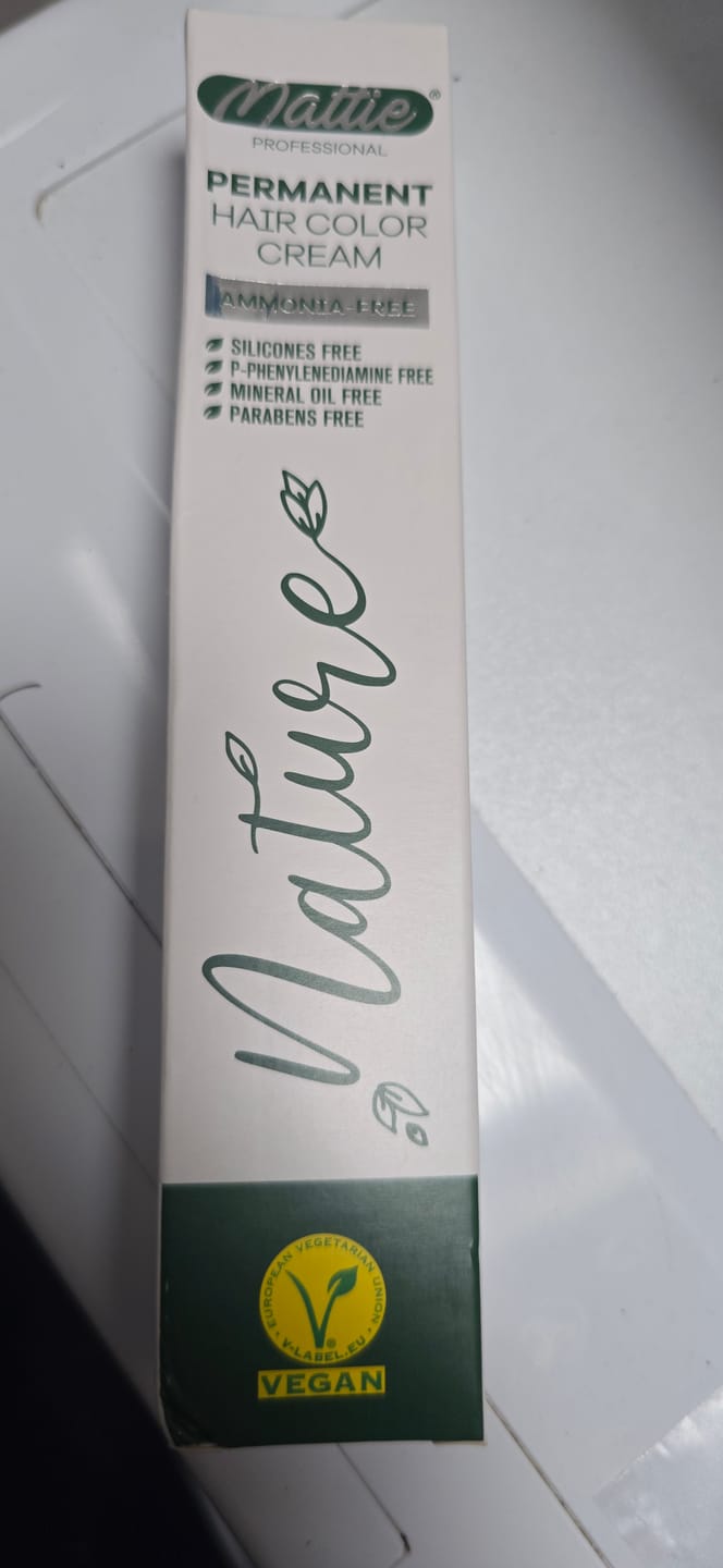 Customer photo review of Mattie Professional Nature (7.73) Blonde Golden Brown - Vegan Permanent Hair Color Cream 60ml