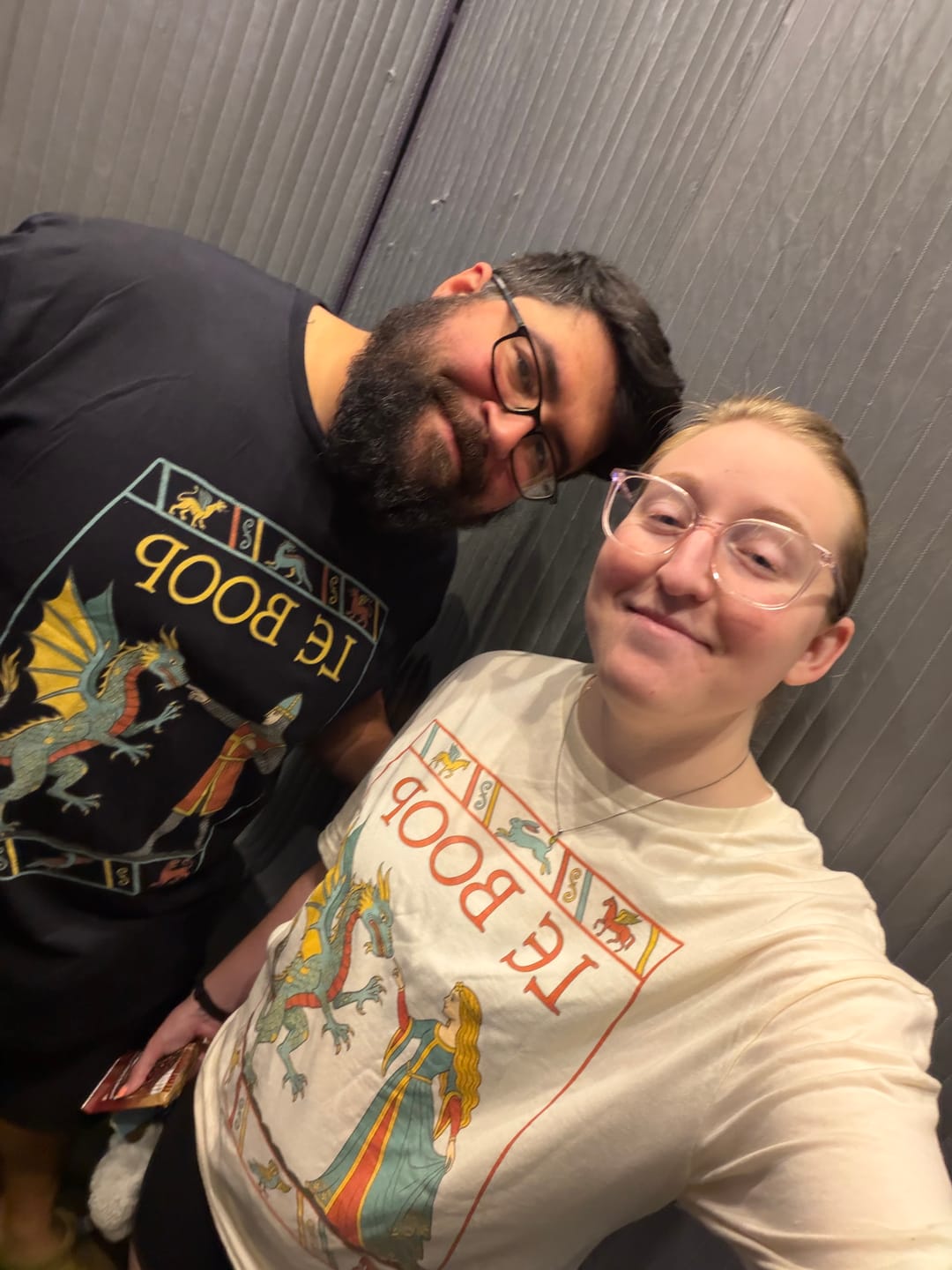 Customer photo review of Le Boop Maiden T-Shirt