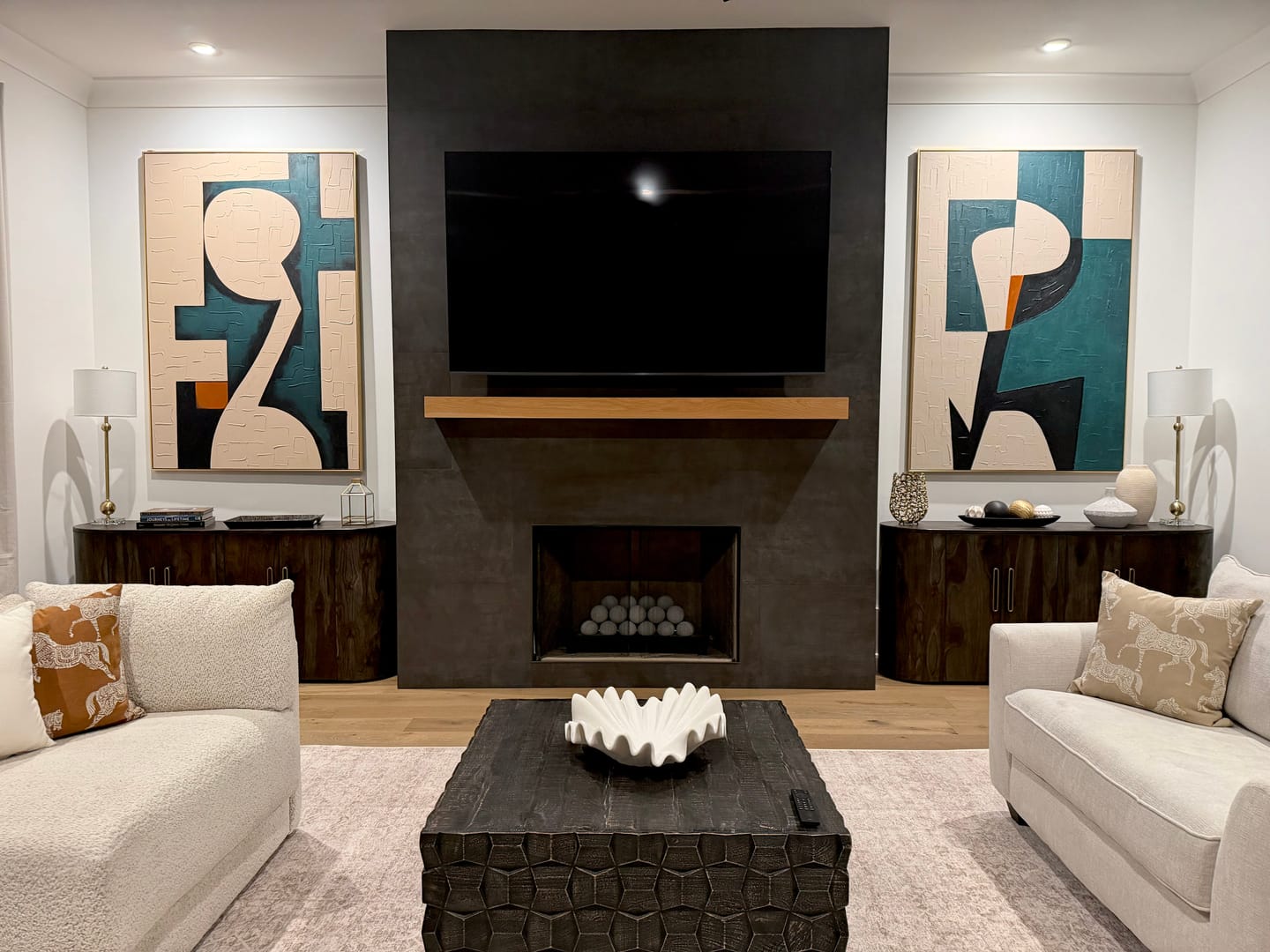 Customer photo review of Wabi-Sabi Wall Art #TX294