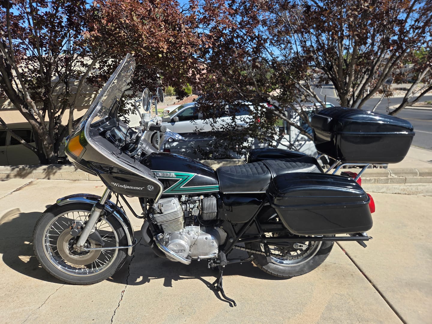 Customer photo review of Honda CB900 / CB750 Speedometer Cable ~ Replaces 44830-356-000