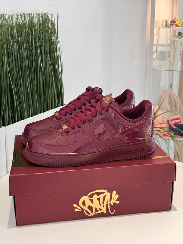 Customer photo review of Nike Air Force 1 Low Syna Central Cee Dark Beetroot (UK Exclusive)