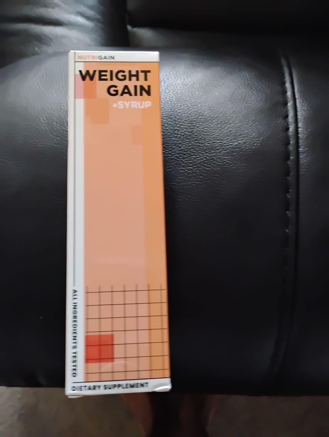 Customer photo review of Nutrigain Weight Gain Syrup