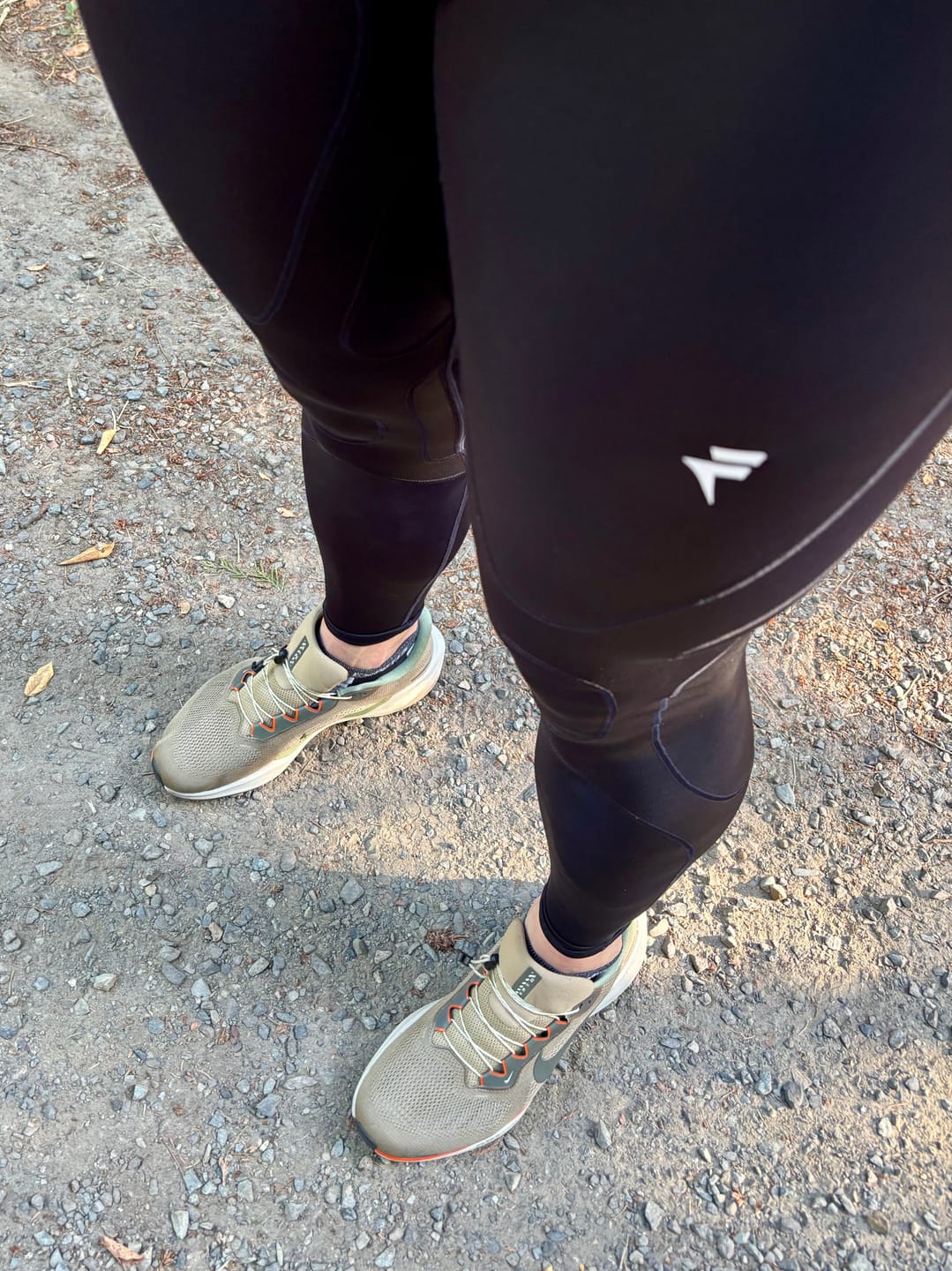 Customer photo review of Legging with Integrated Knee Supports