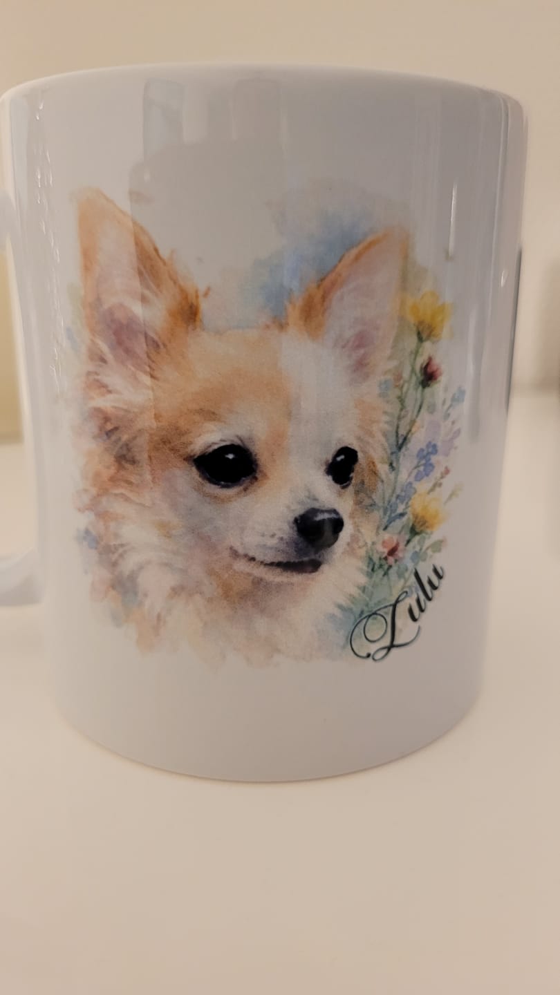 Customer photo review of Personalisierte Tasse - Aquarell