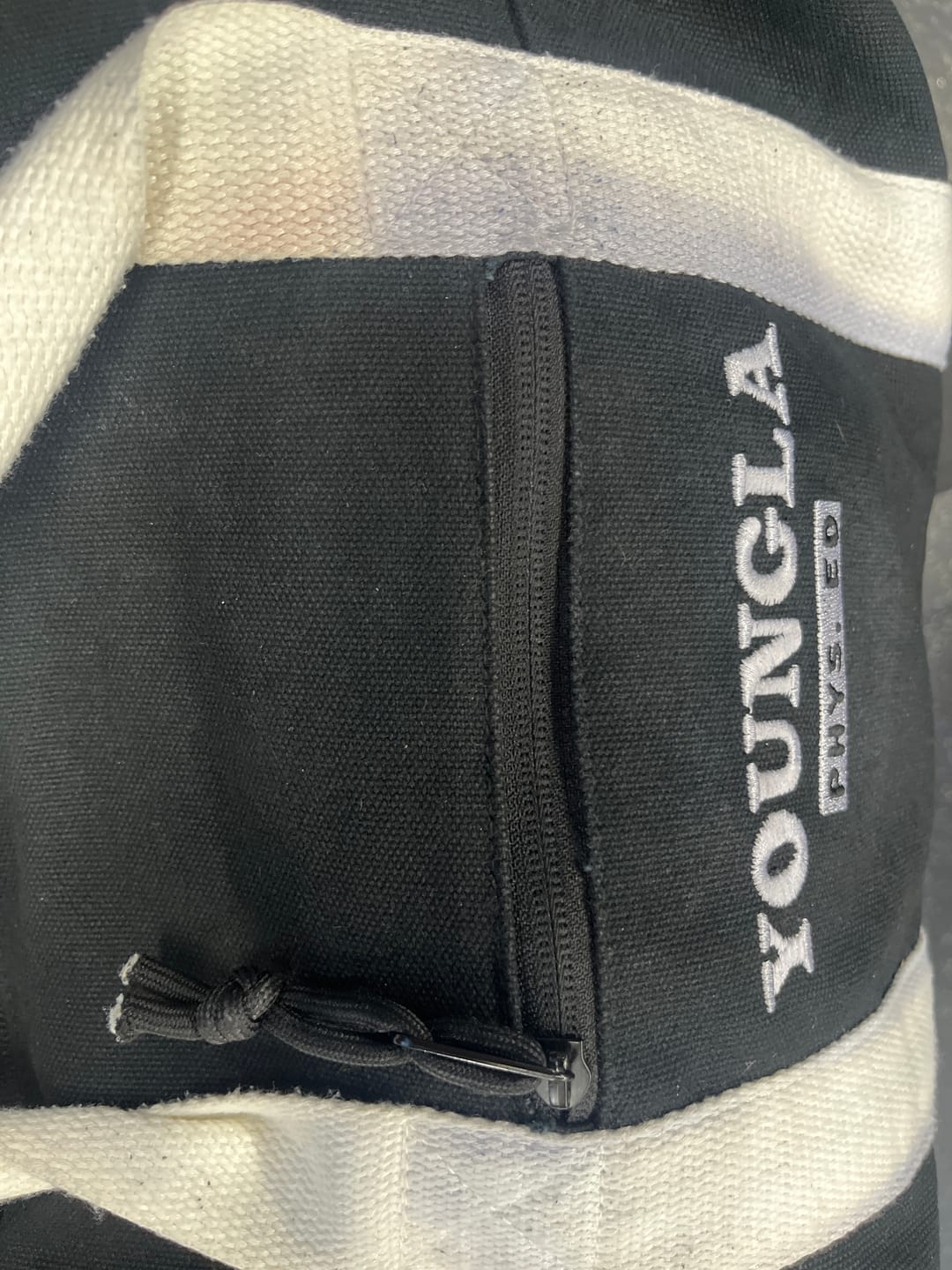 Customer photo review of W6104 - Old School Duffel Bag