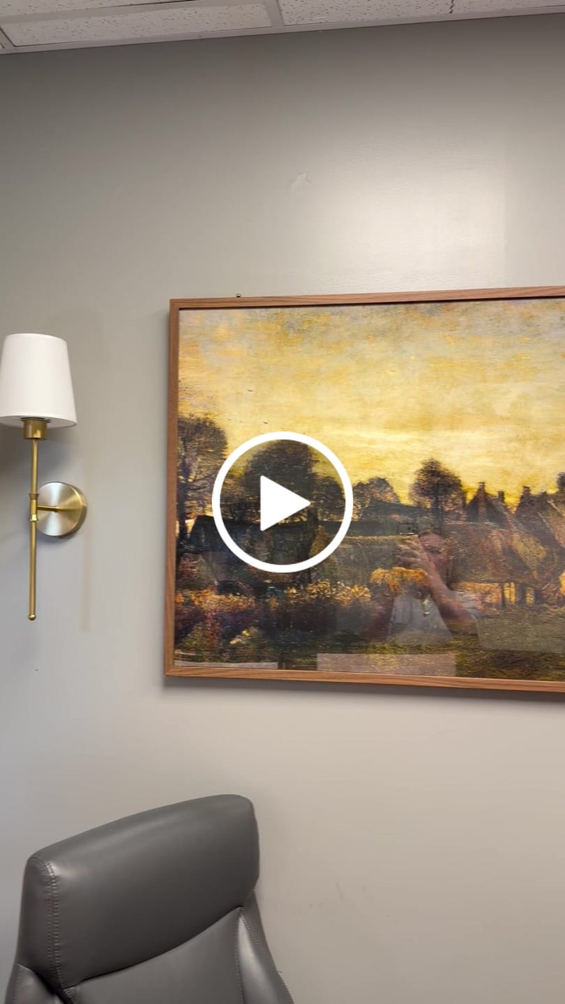 Customer video review of Farming Village at Twilight (1884) by Van Gogh