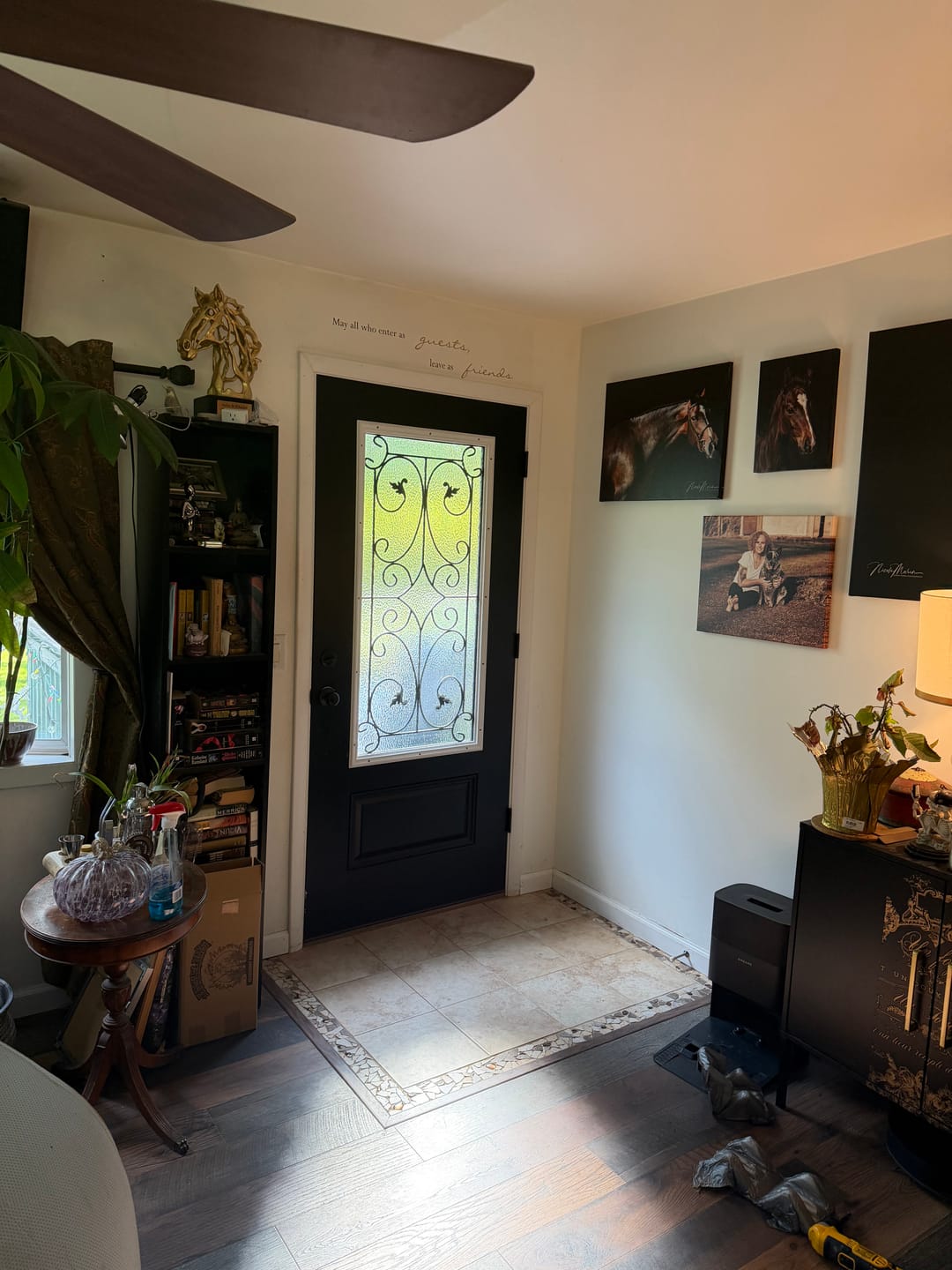 Customer photo review of Wycroft Glass and Frame Kit (3/4 Lite)
